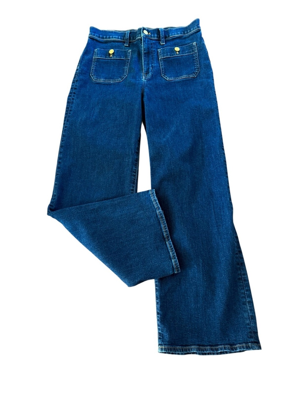J. Crew Slim-Wide Leg Sailor Jean Sz 30 - Picture 6 of 9